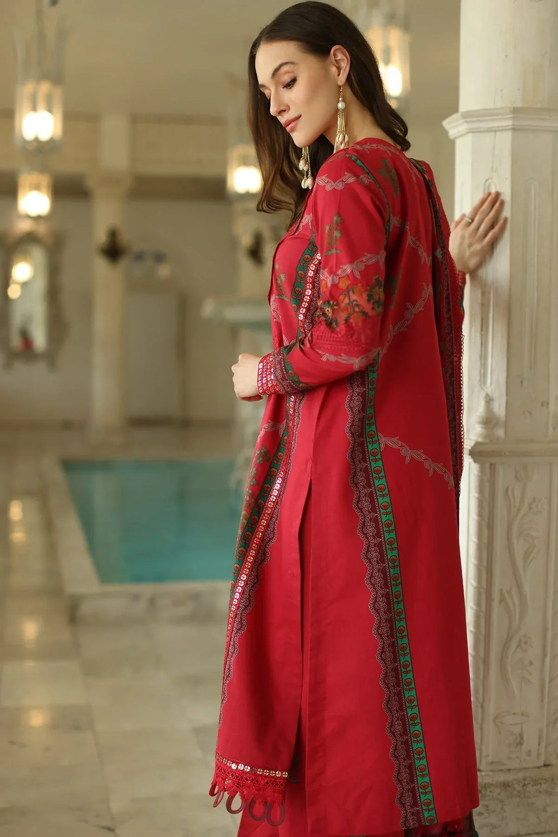 Charizma | Aniq Lawn Collection | AN5-05 - Rang-e-Khaas