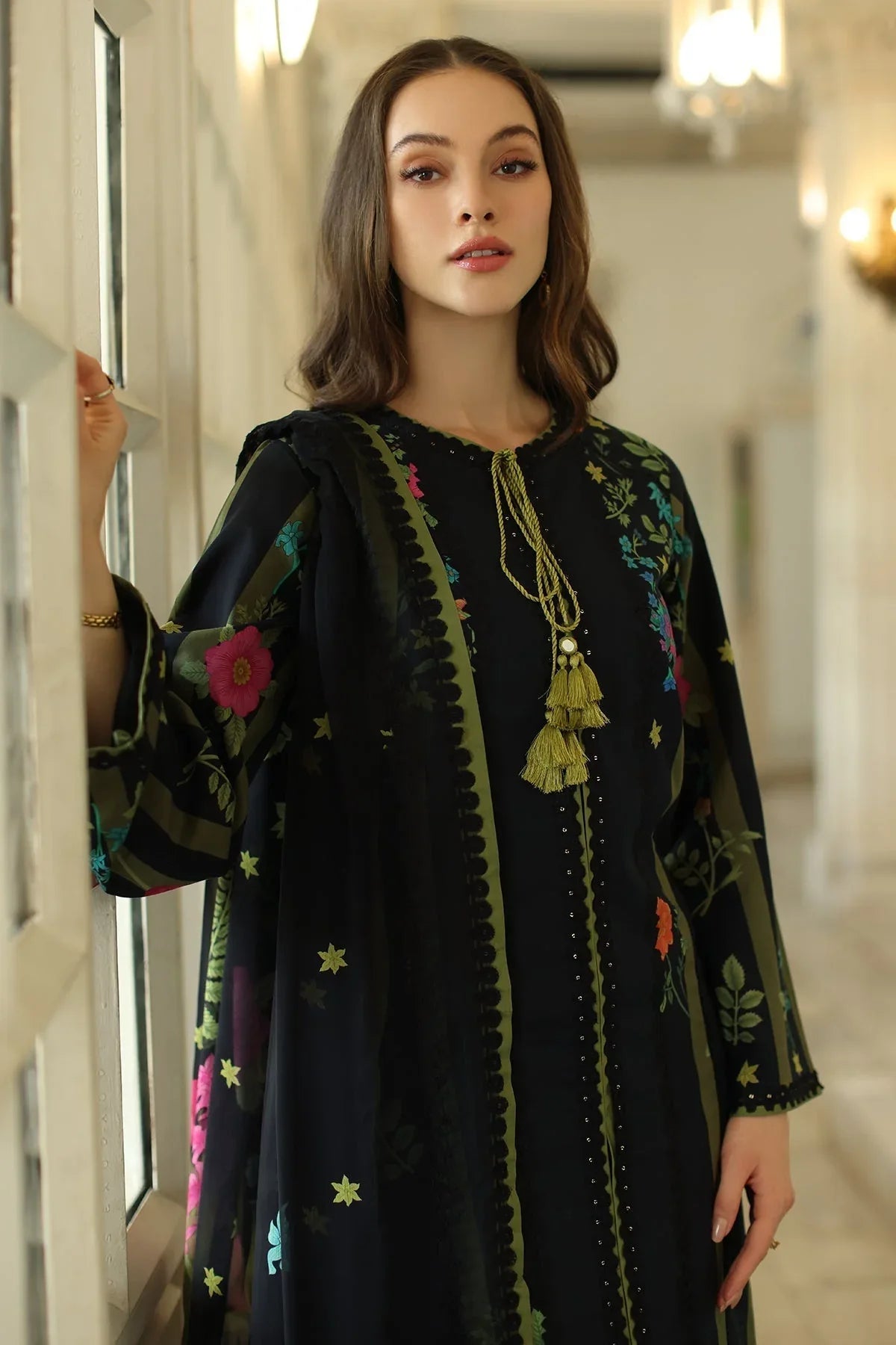 Charizma | Aniq Lawn Collection | AN5-07 - Rang-e-Khaas