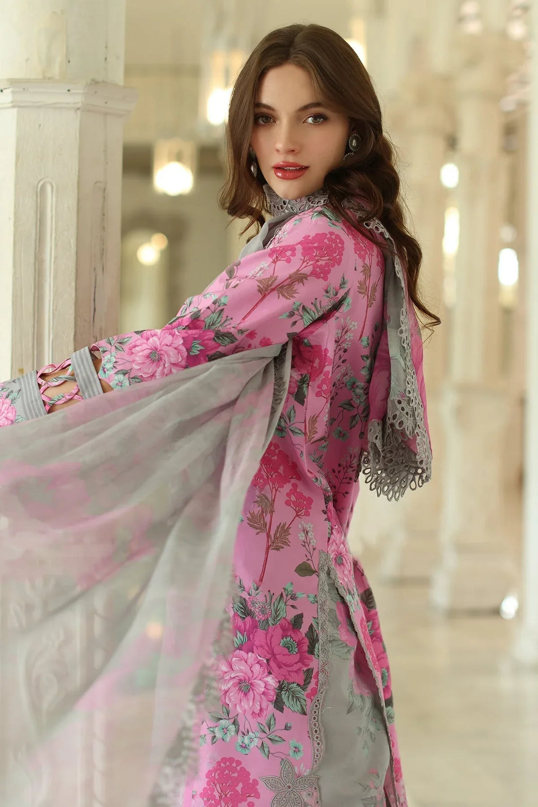 Charizma | Aniq Lawn Collection | AN5-06 - Rang-e-Khaas