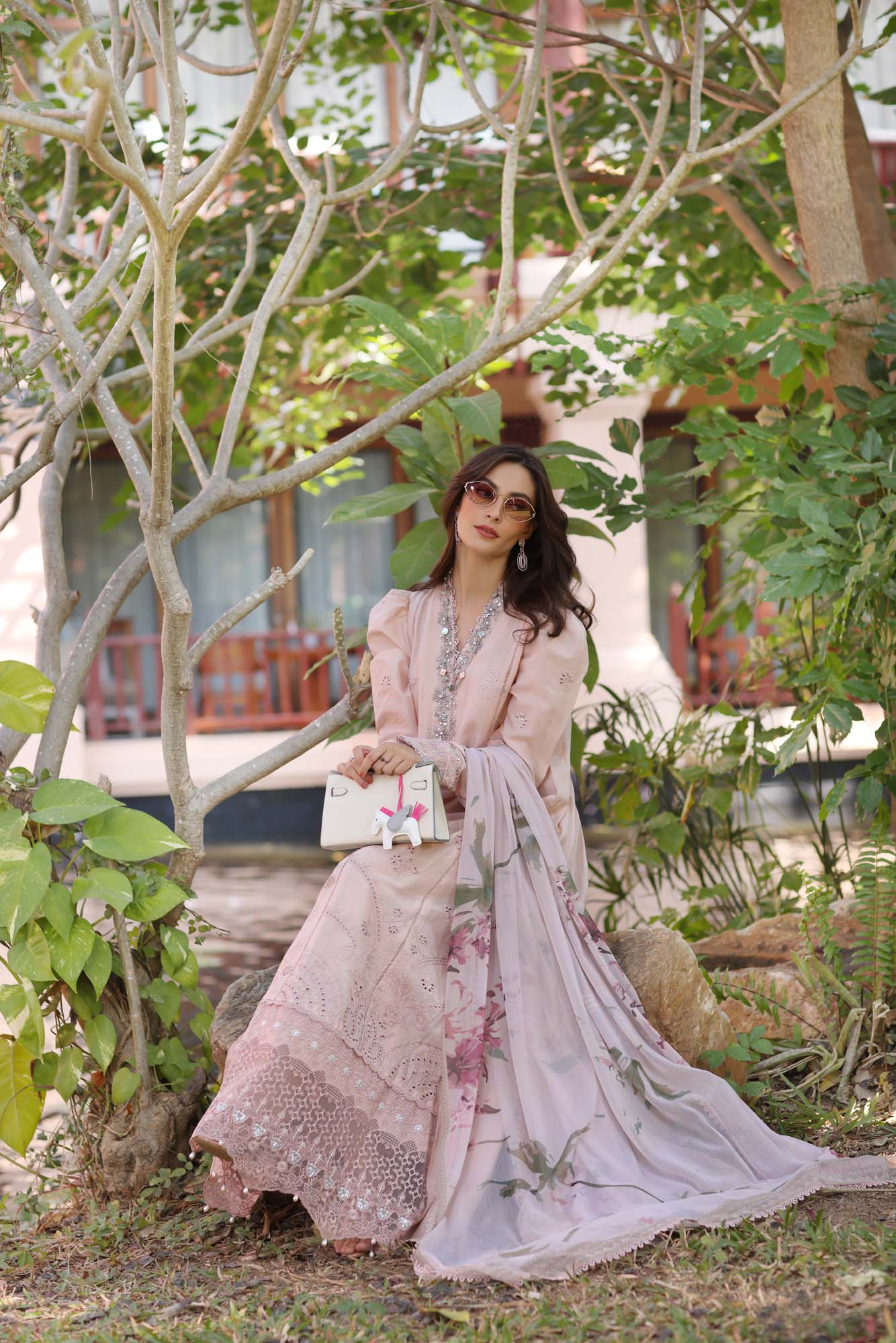 Noor by Saadia Asad | Eid Luxury Laserkari 25 | D6-B - Rang-e-Khaas
