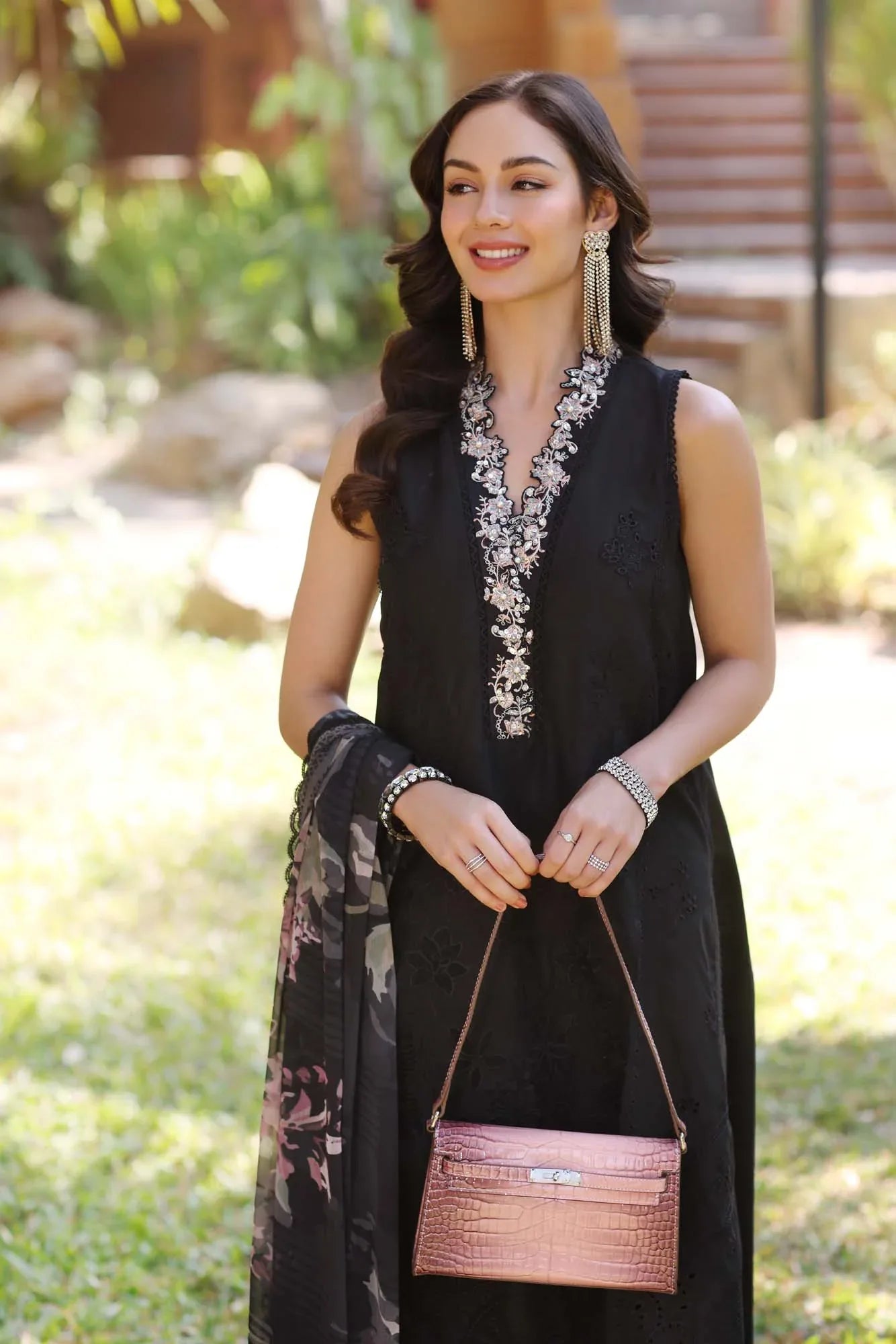 Noor by Saadia Asad | Eid Luxury Laserkari 25 | D6-A - Rang-e-Khaas