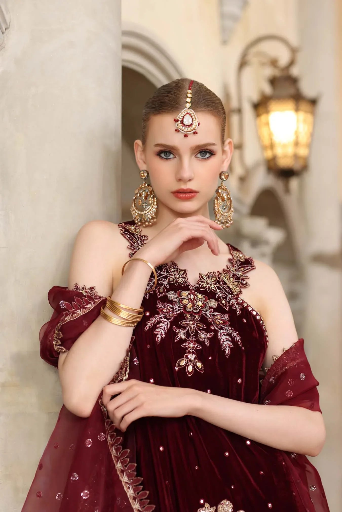 Noor by Saadia Asad | Handcrafted Velvet 25 | Naqsh - Rang-e-Khaas