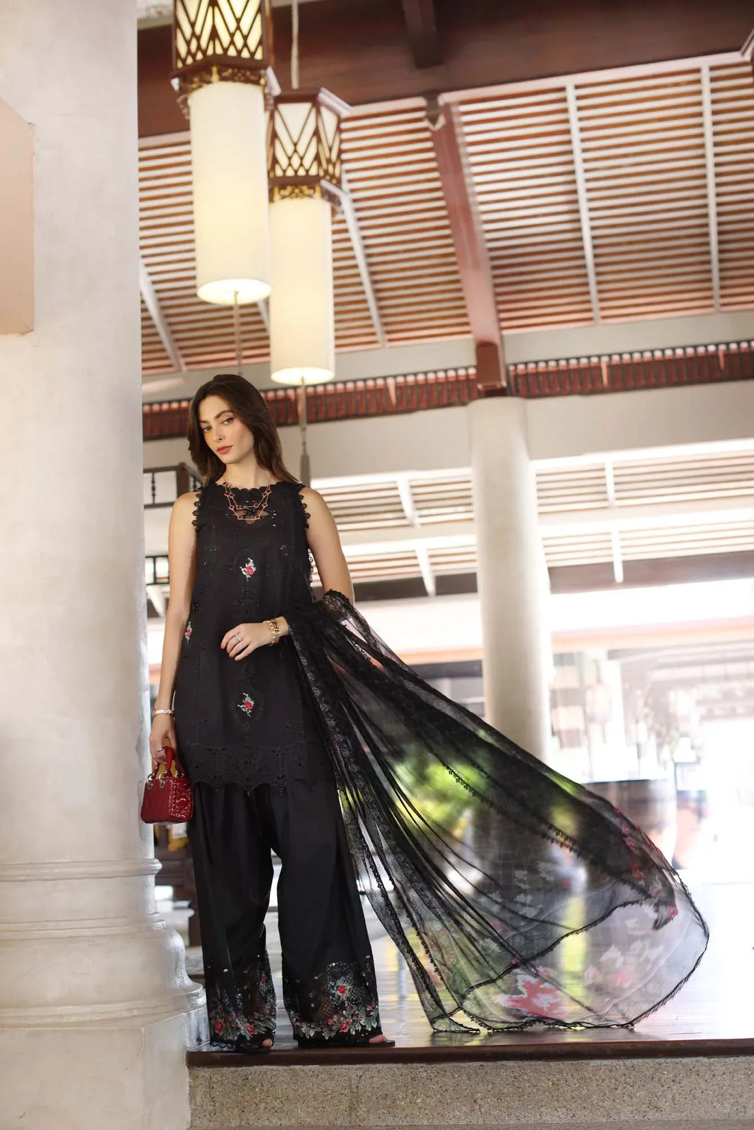 Noor by Saadia Asad | Eid Luxury Laserkari 25 | D4-A - Rang-e-Khaas