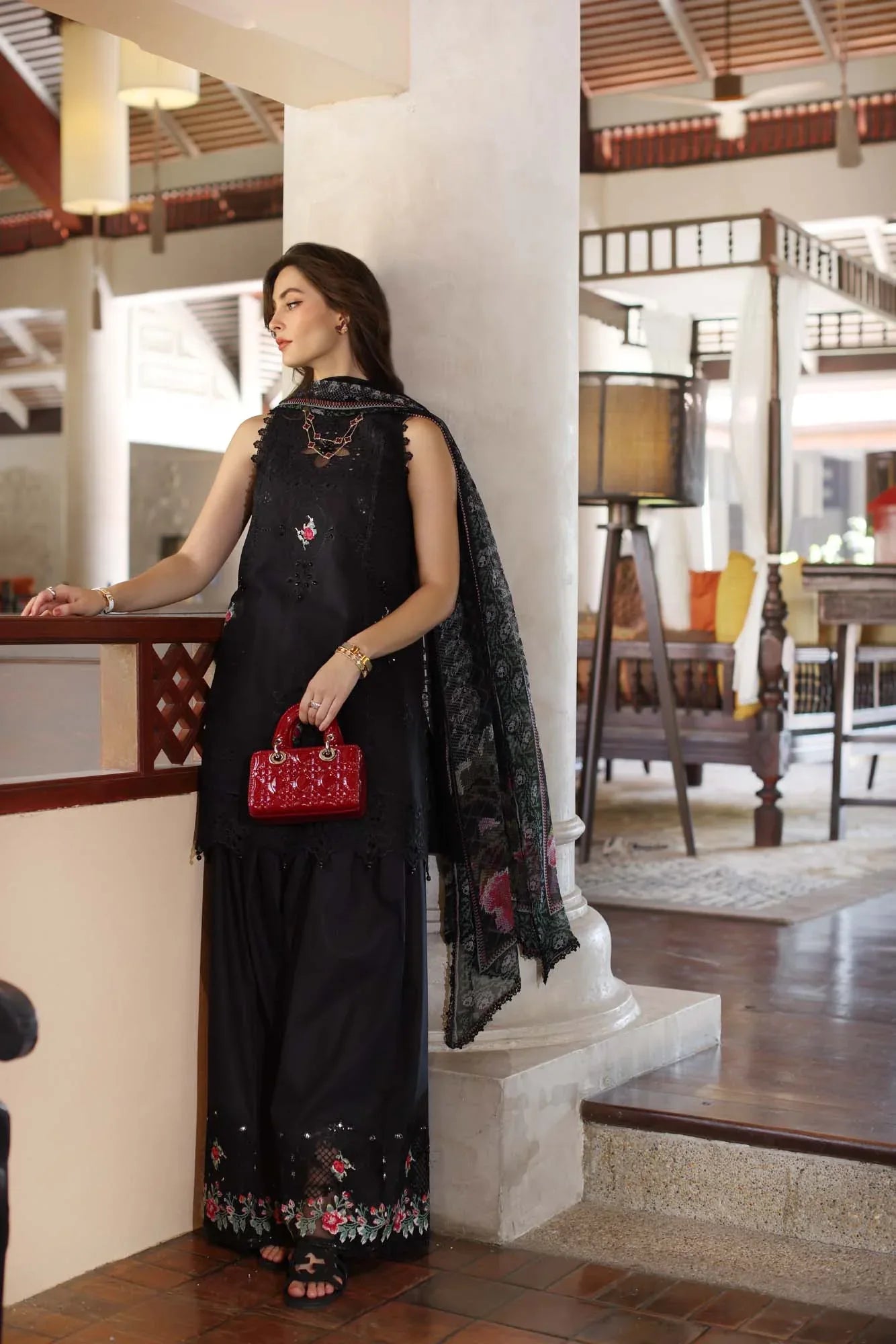 Noor by Saadia Asad | Eid Luxury Laserkari 25 | D4-A - Rang-e-Khaas