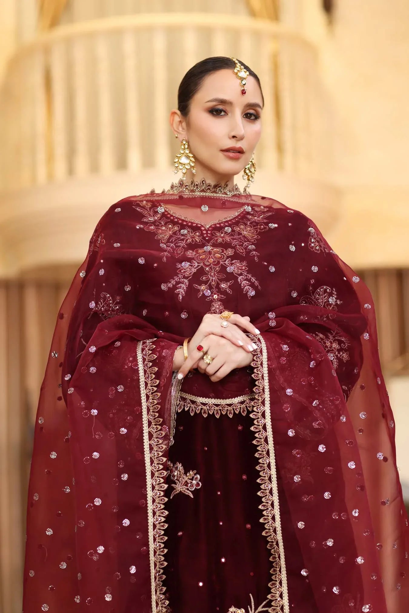 Noor by Saadia Asad | Handcrafted Velvet 25 | Naqsh - Rang-e-Khaas