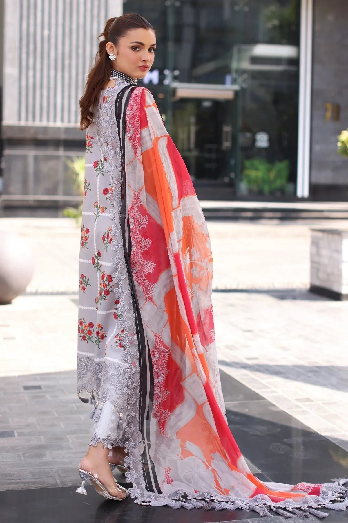 Charizma | Combination Lawn |  CC5-23 - Rang-e-Khaas
