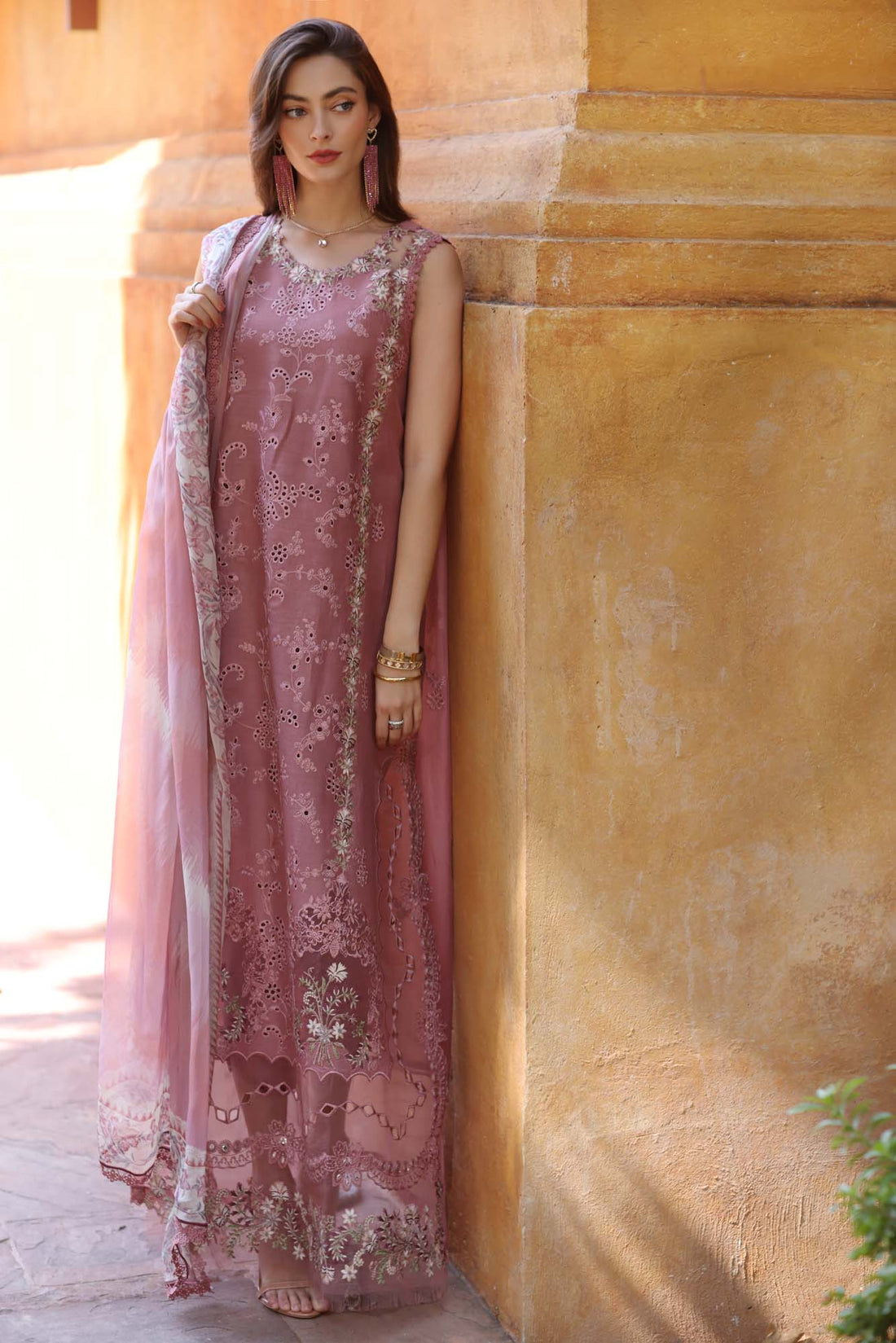 Noor by Saadia Asad | Eid Luxury Laserkari 25 | D10-B - Rang-e-Khaas