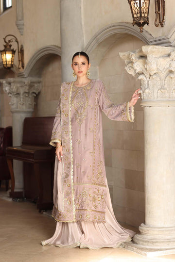 Noor by Saadia Asad | Handcrafted Velvet 25 | Khayal - Rang-e-Khaas