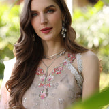 Noor by Saadia Asad | Eid Luxury Laserkari 25 | D8-B