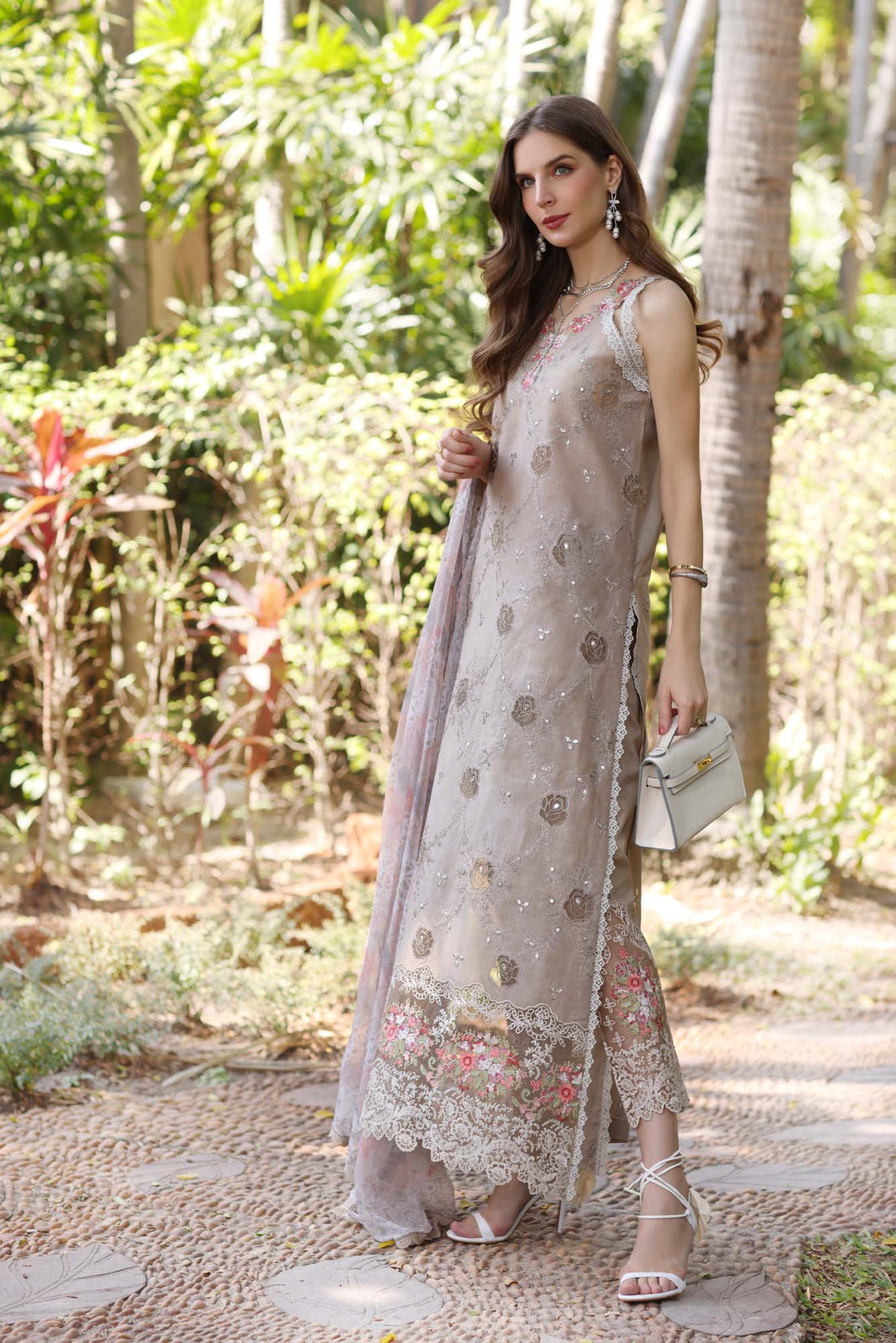 Noor by Saadia Asad | Eid Luxury Laserkari 25 | D8-B - Rang-e-Khaas
