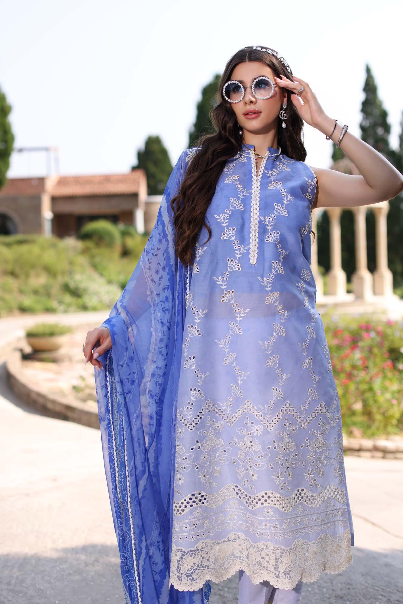 Noor by Saadia Asad | Eid Luxe Printkari 24 | D8 - Rang-e-Khaas