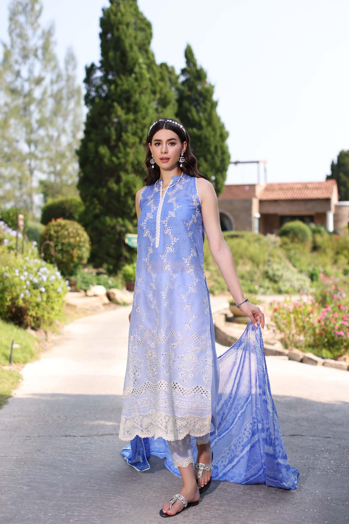 Noor by Saadia Asad | Eid Luxe Printkari 24 | D8 - Rang-e-Khaas