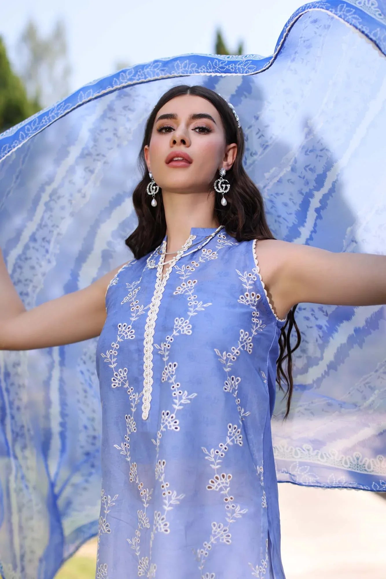 Noor by Saadia Asad | Eid Luxe Printkari 24 | D8 - Rang-e-Khaas