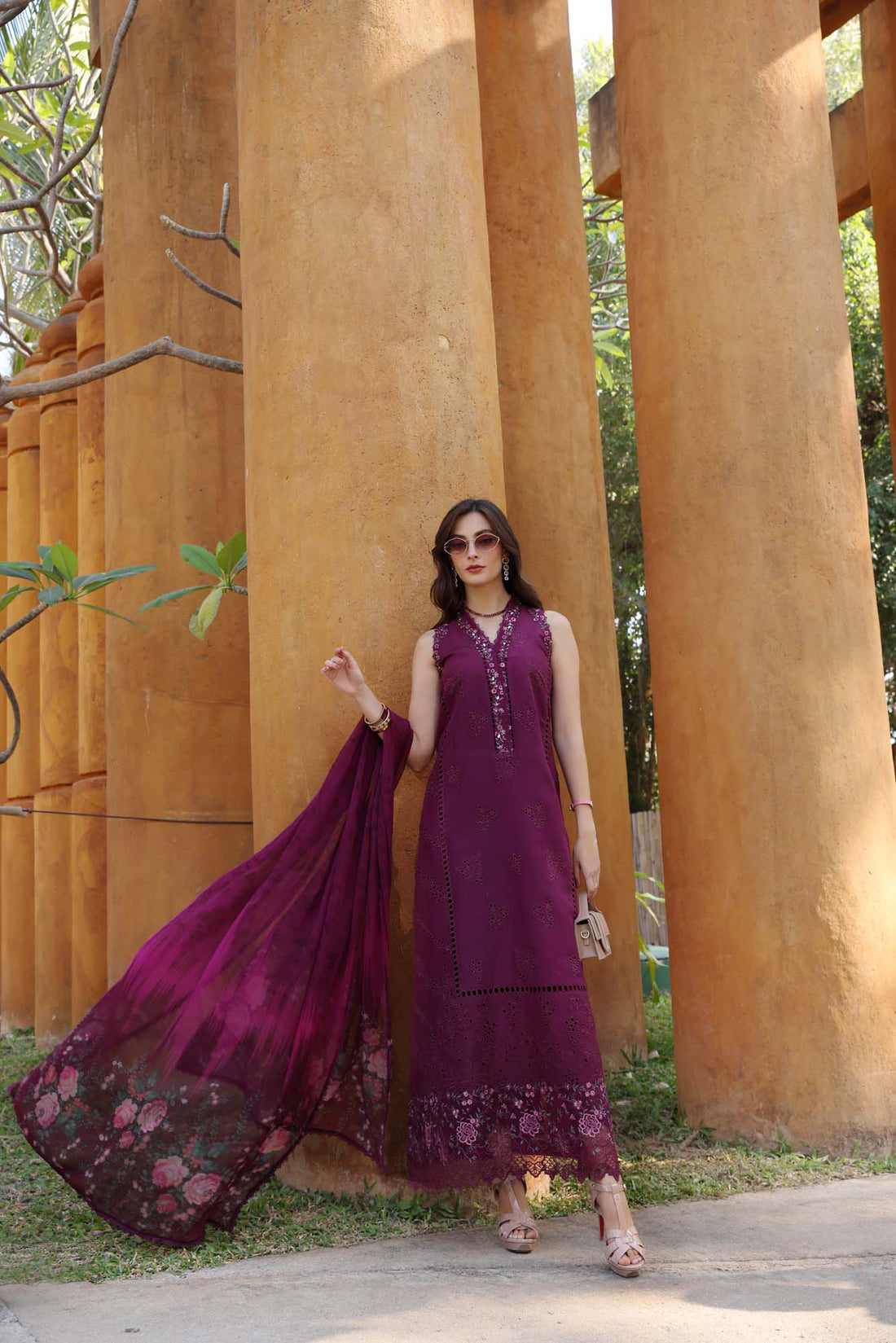 Noor by Saadia Asad | Eid Luxury Laserkari 25 | D2-A - Rang-e-Khaas