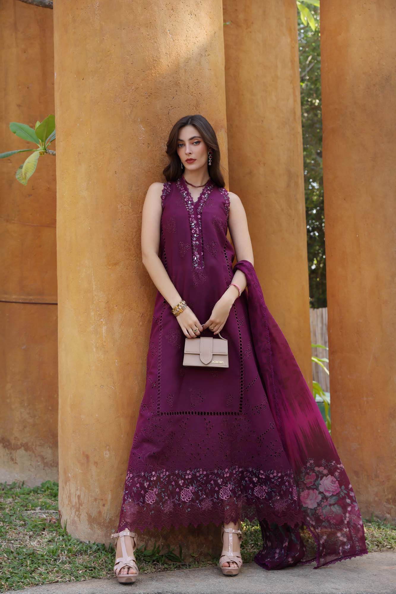 Noor by Saadia Asad | Eid Luxury Laserkari 25 | D2-A - Rang-e-Khaas