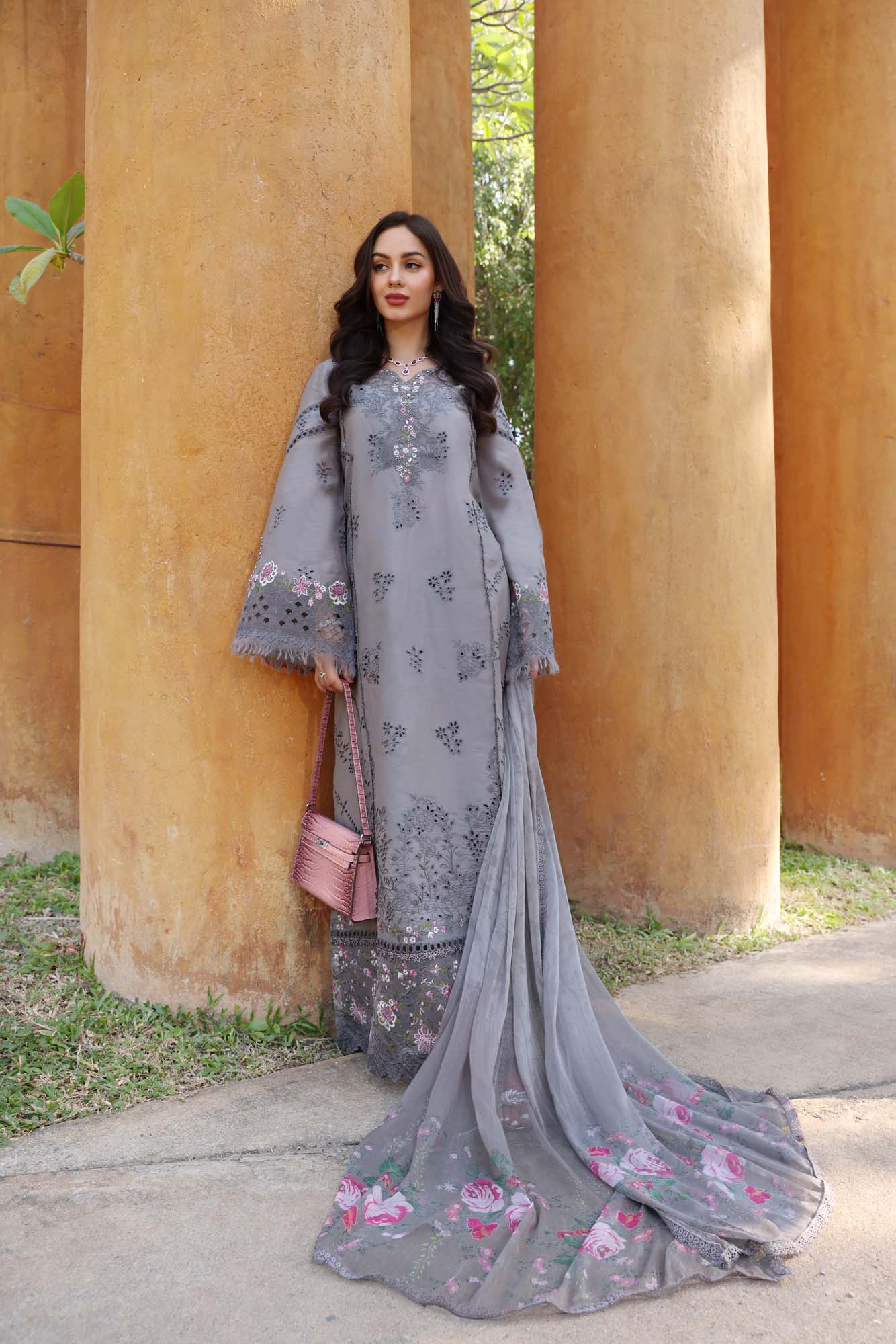 Noor by Saadia Asad | Eid Luxury Laserkari 25 | D2-B - Rang-e-Khaas