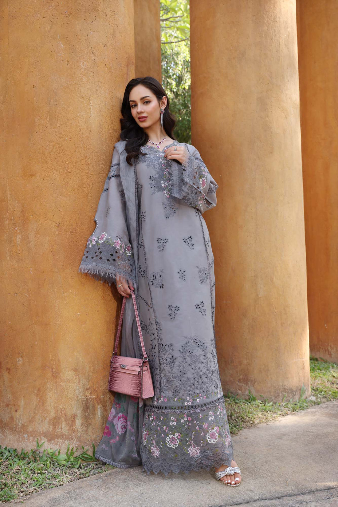 Noor by Saadia Asad | Eid Luxury Laserkari 25 | D2-B - Rang-e-Khaas