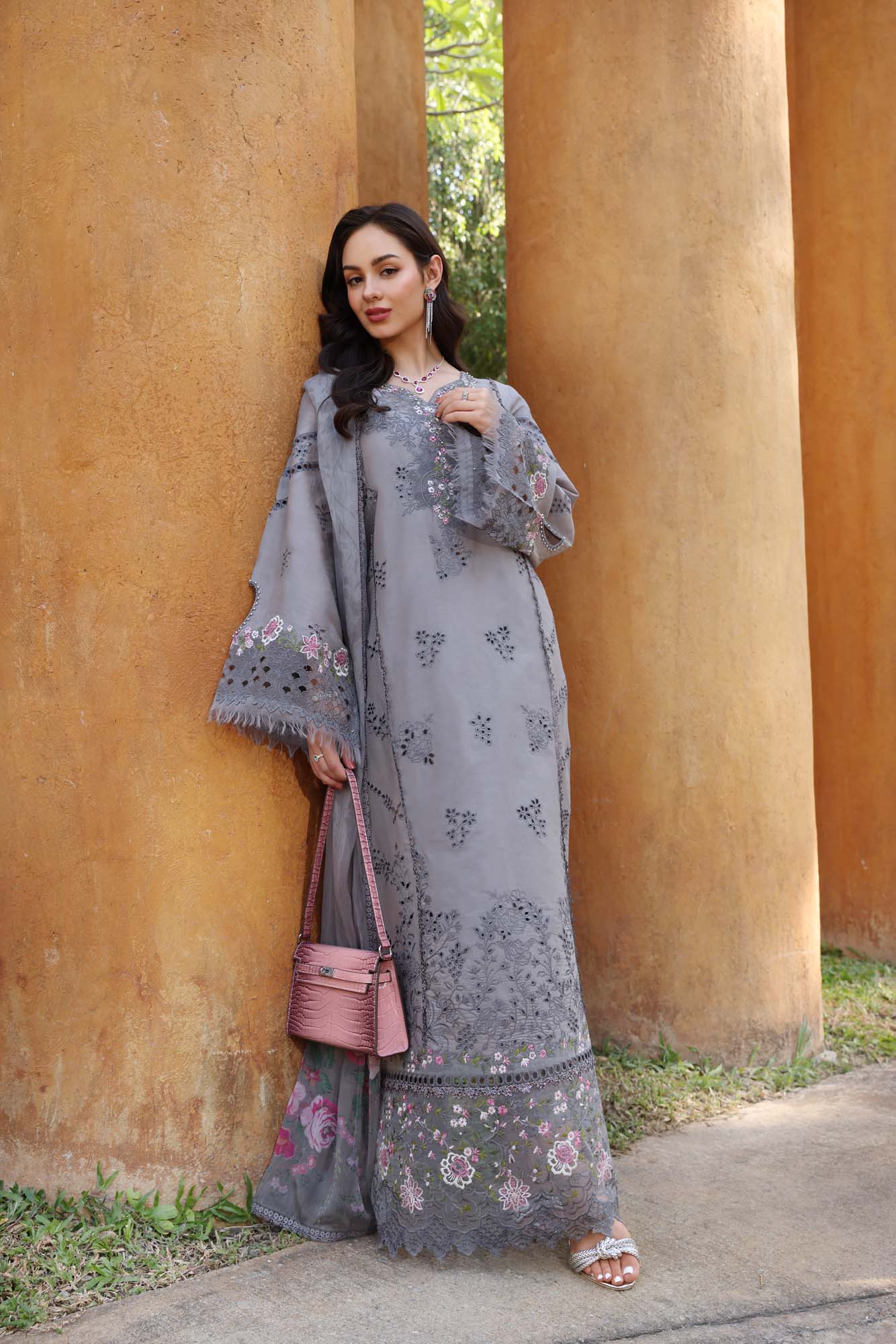 Noor by Saadia Asad | Eid Luxury Laserkari 25 | D2-B - Rang-e-Khaas