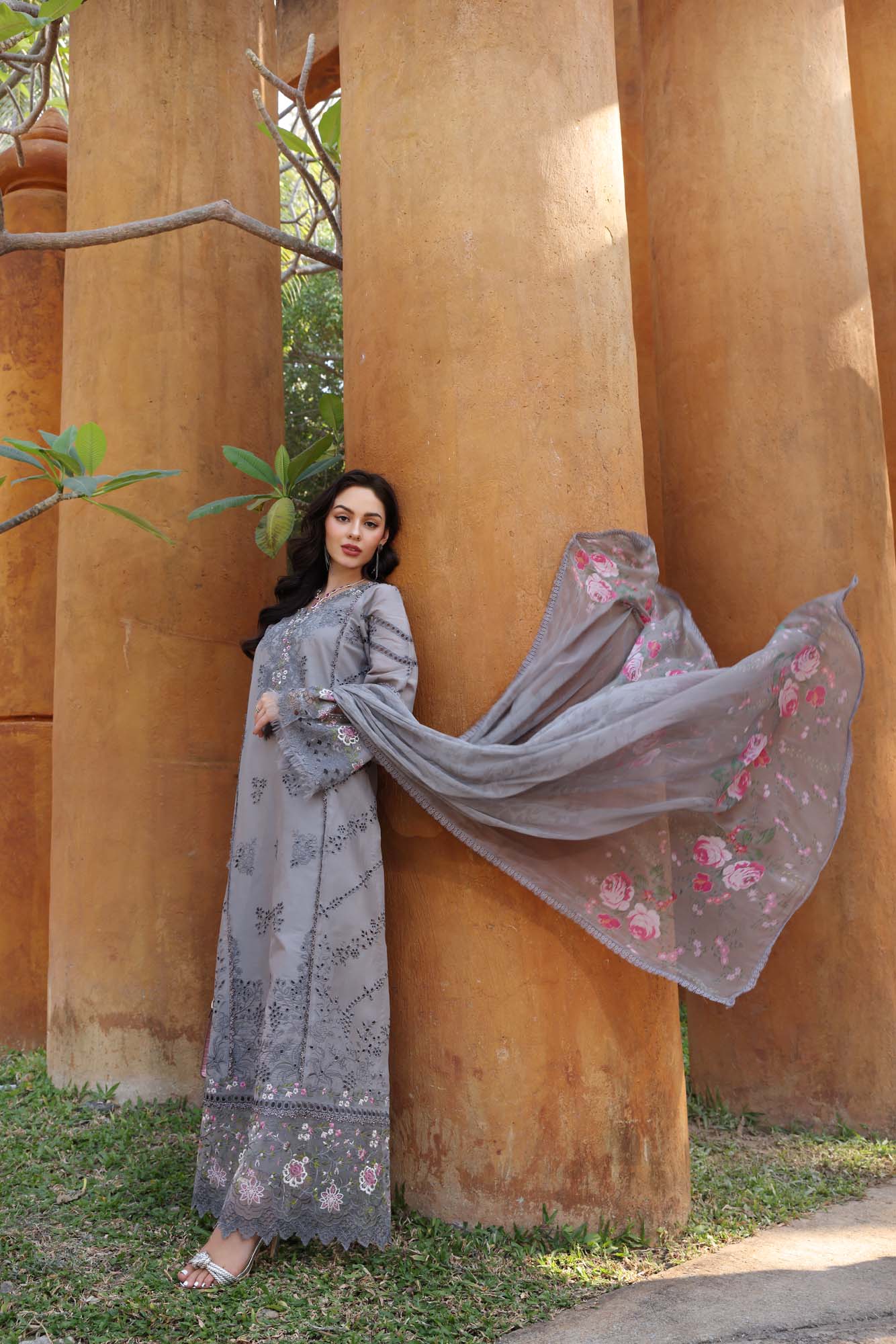 Noor by Saadia Asad | Eid Luxury Laserkari 25 | D2-B - Rang-e-Khaas