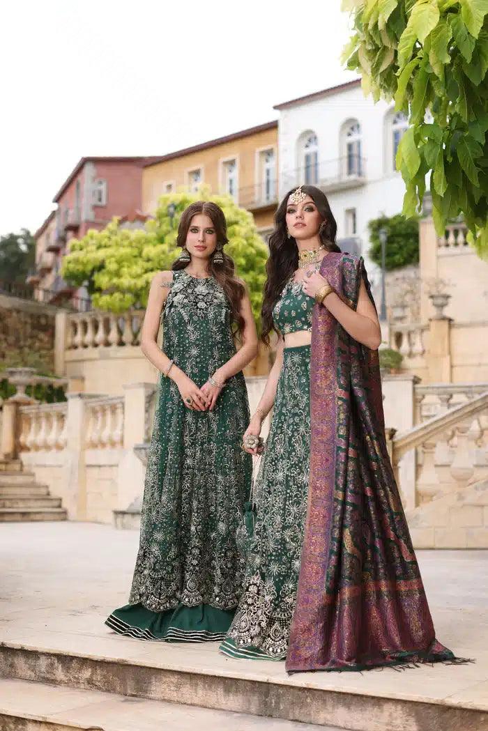 Noor by Saadia Asad | Kaani Wedding Formals 23 | D1 - Rang-e-Khaas