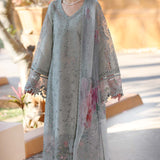 Noor by Saadia Asad | Eid Luxury Laserkari 25 | D1-A