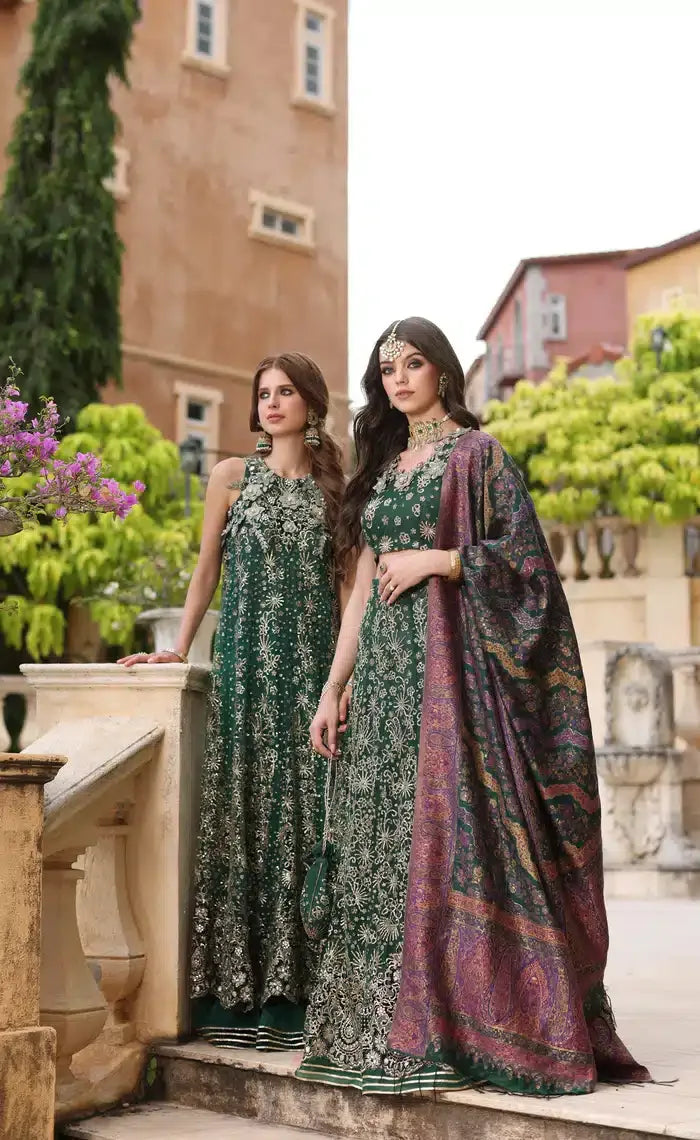 Noor by Saadia Asad | Kaani Wedding Formals 23 | D1 - Rang-e-Khaas