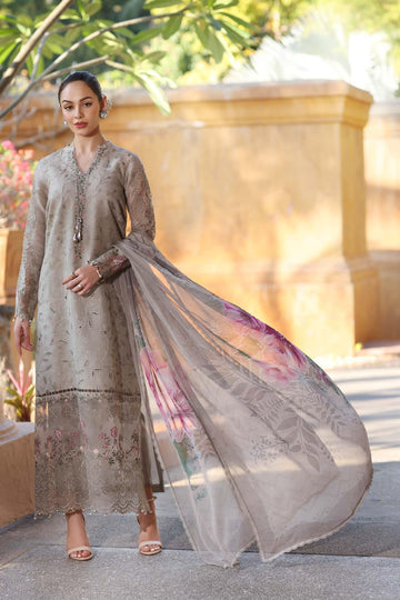 Noor by Saadia Asad | Eid Luxury Laserkari 25 | D1-B - Rang-e-Khaas