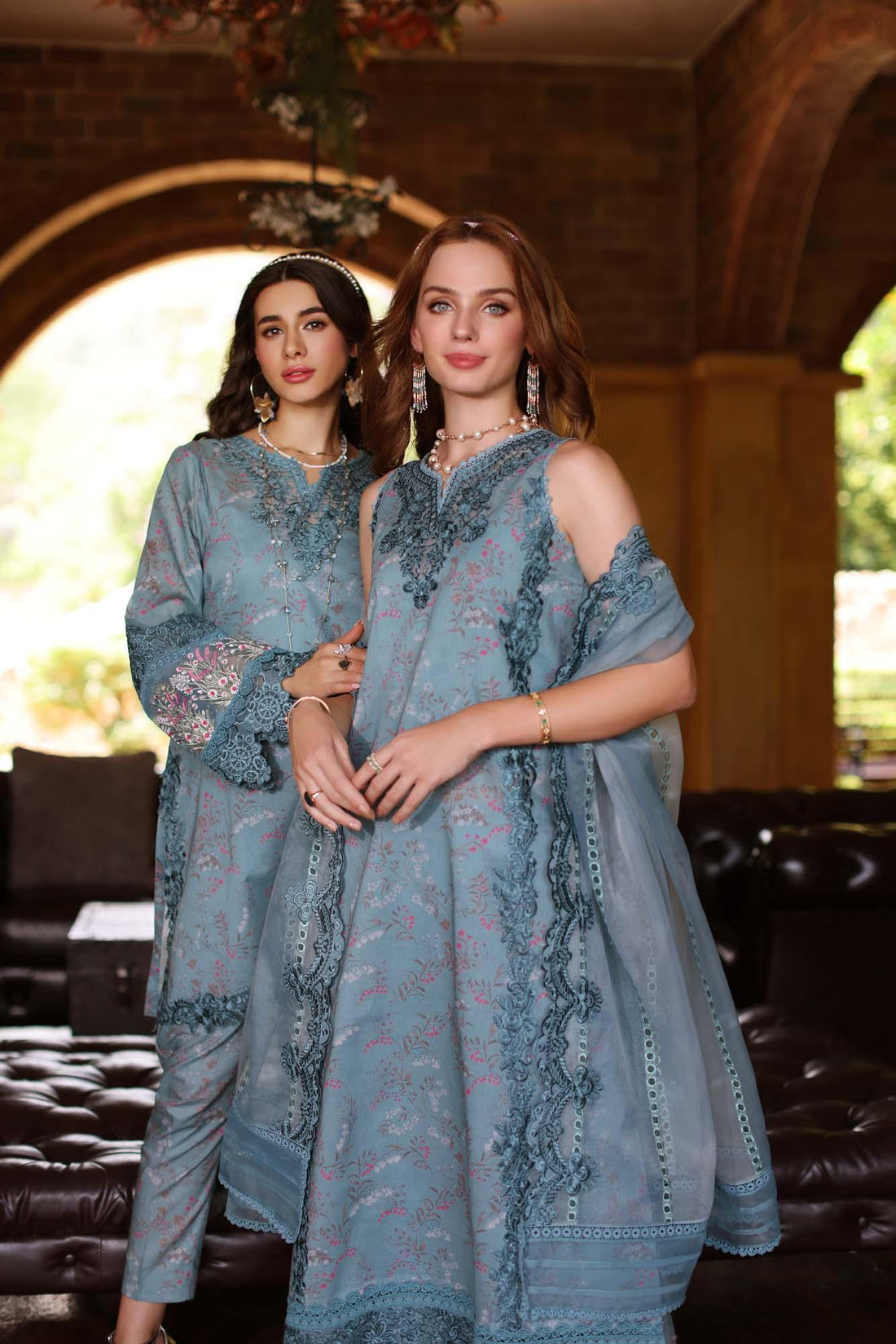 Noor by Saadia Asad | Eid Luxe Printkari 24 | D2 - Rang-e-Khaas