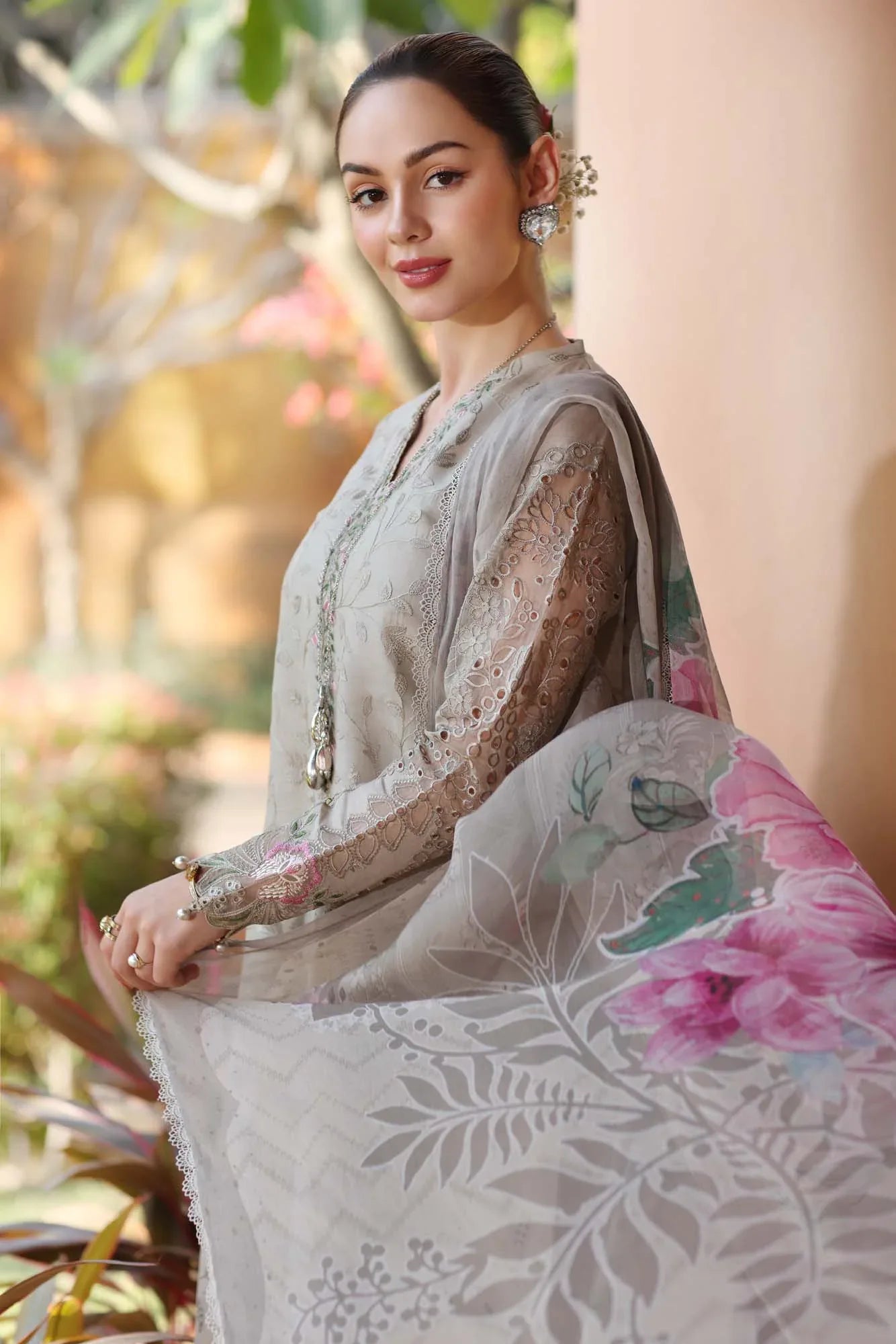 Noor by Saadia Asad | Eid Luxury Laserkari 25 | D1-B - Rang-e-Khaas