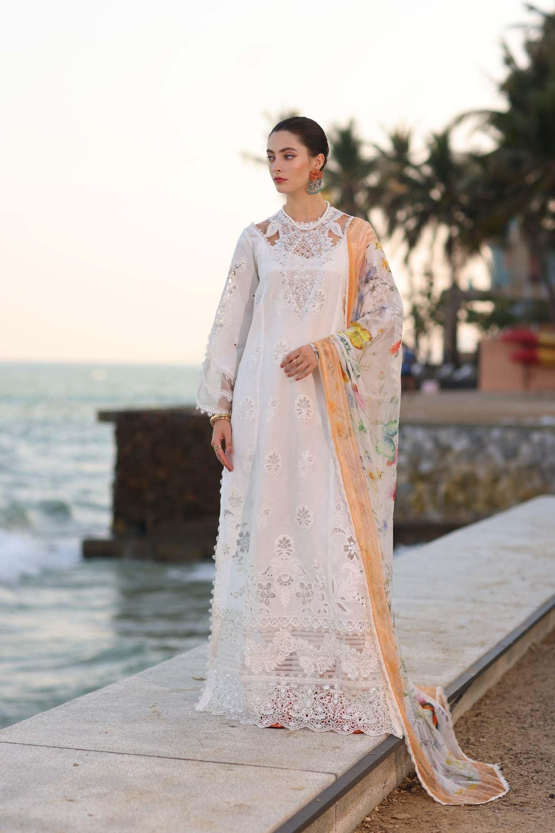Noor by Saadia Asad | Eid Luxury Laserkari 25 | D9-B - Rang-e-Khaas