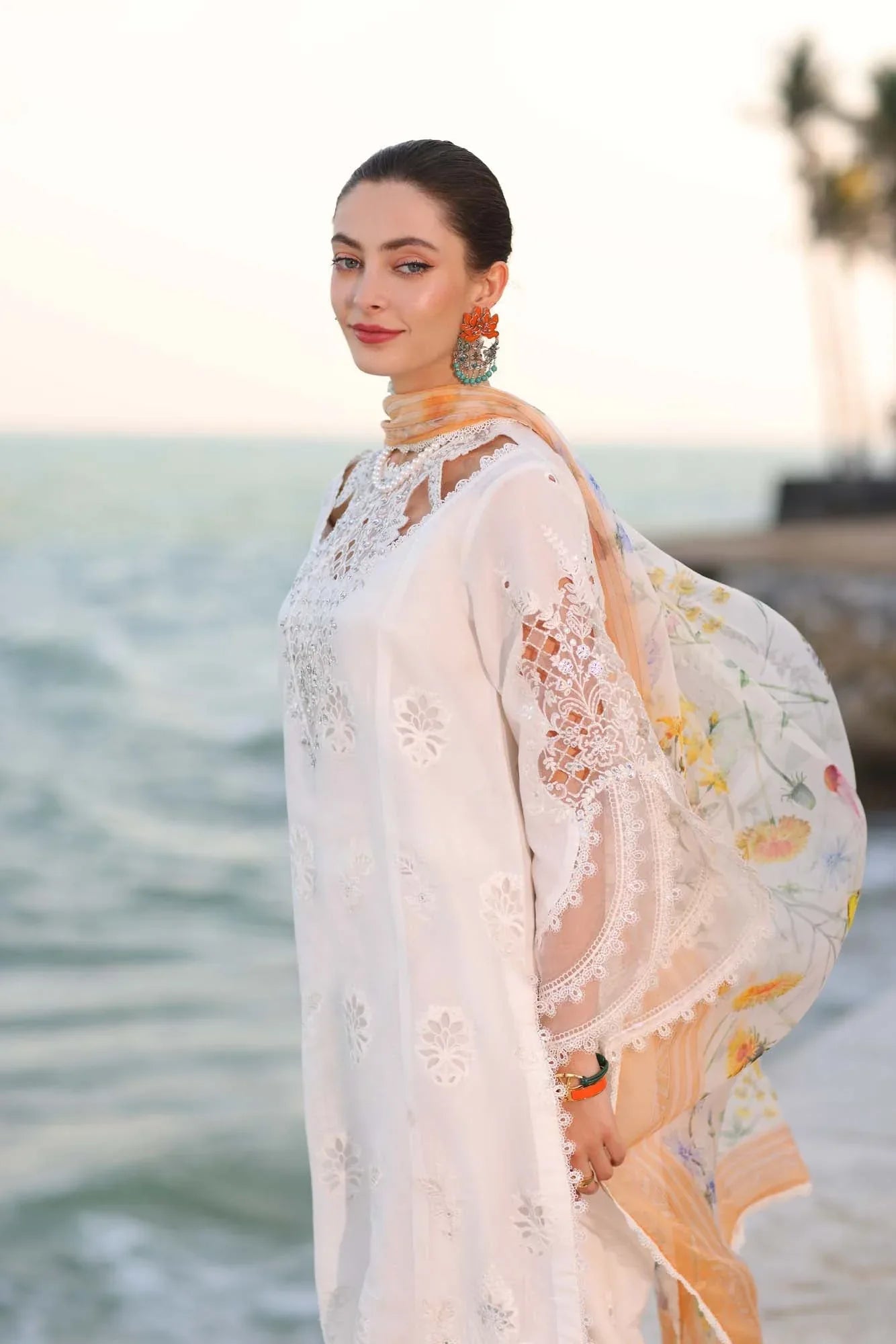 Noor by Saadia Asad | Eid Luxury Laserkari 25 | D9-B - Rang-e-Khaas