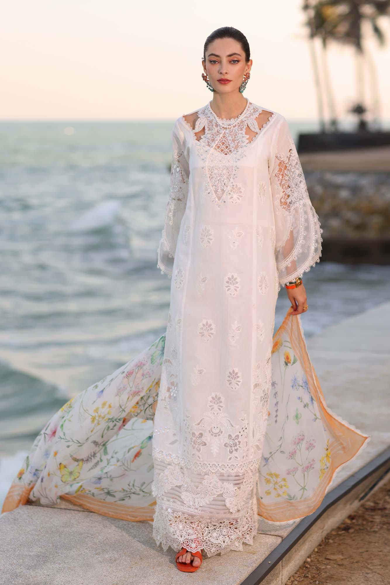 Noor by Saadia Asad | Eid Luxury Laserkari 25 | D9-B - Rang-e-Khaas