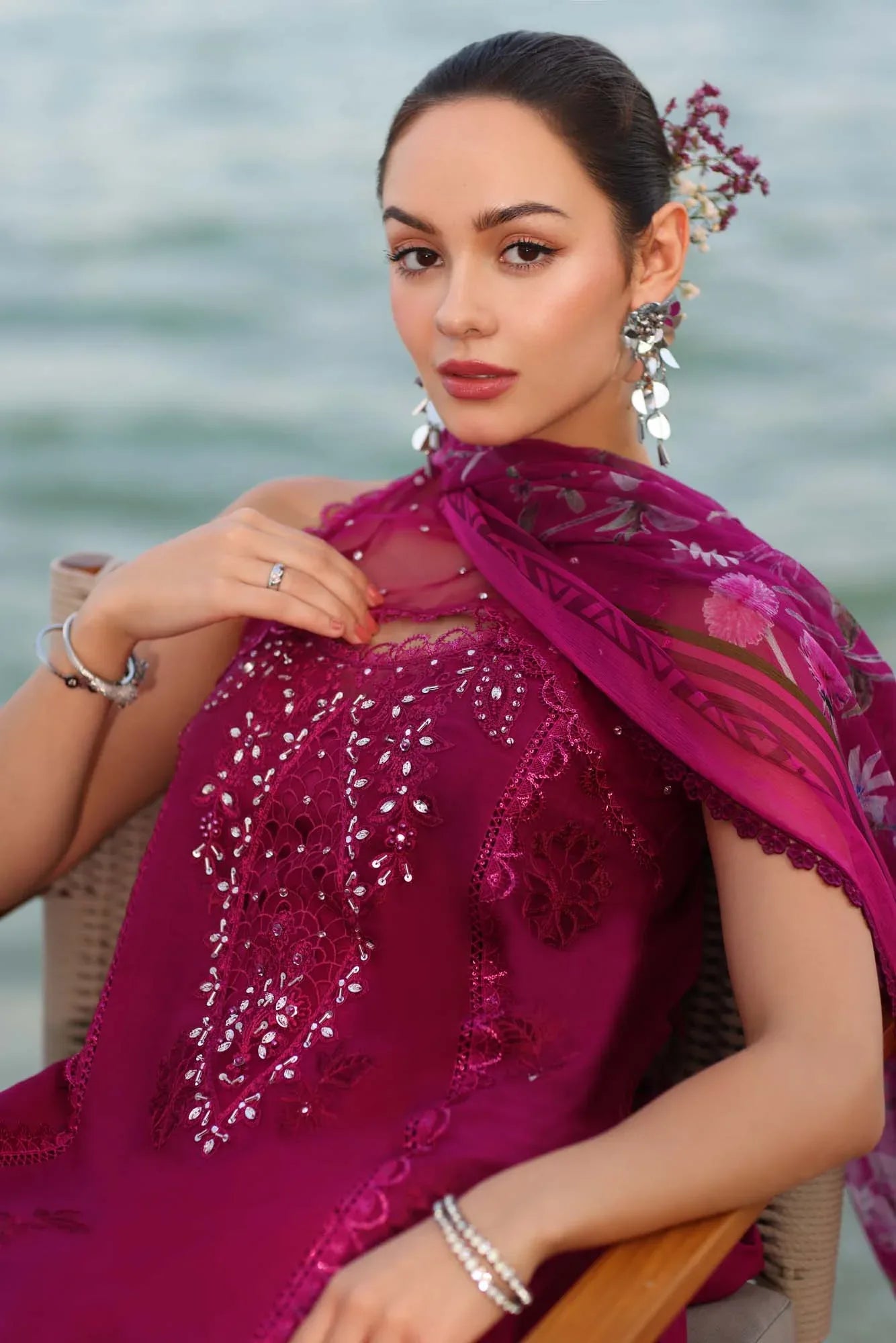 Noor by Saadia Asad | Eid Luxury Laserkari 25 | D9-A - Rang-e-Khaas