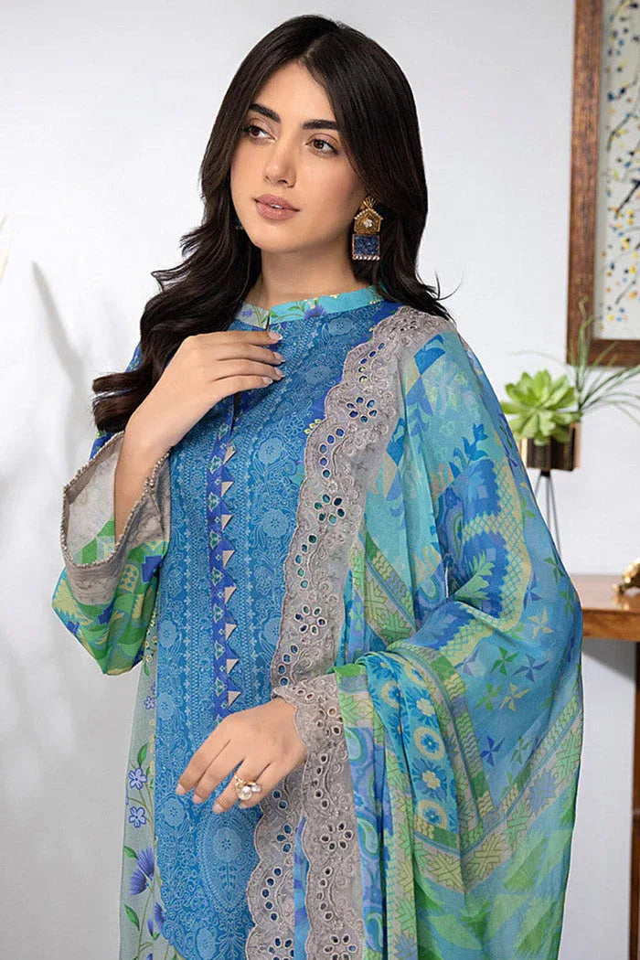 Charizma |Combination Lawn Collection | CC-24 - Rang-e-Khaas