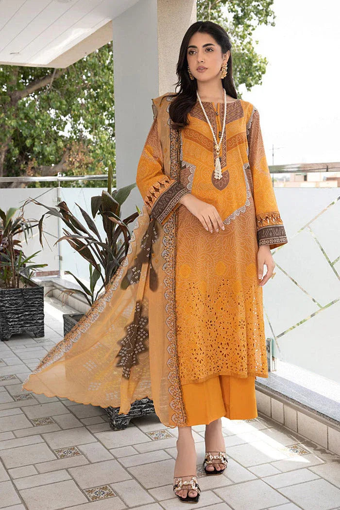 Charizma |Combination Lawn Collection | CC-25 - Rang-e-Khaas