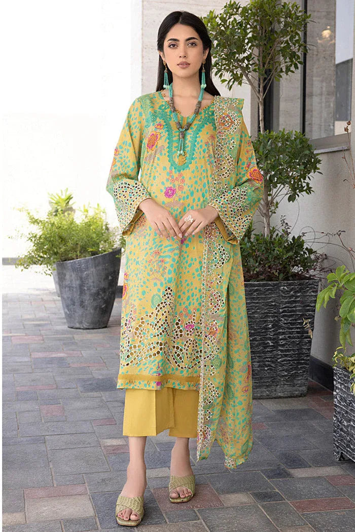 Charizma |Combination Lawn Collection | CC-26 - Rang-e-Khaas