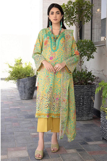 Charizma |Combination Lawn Collection | CC-26 - Rang-e-Khaas