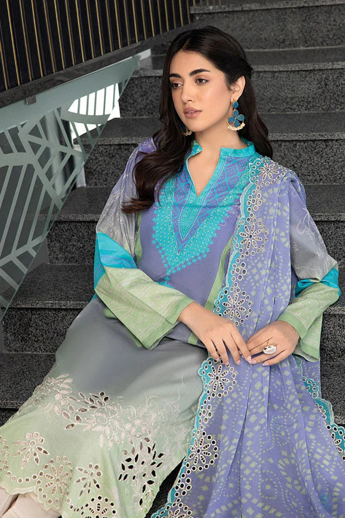 Charizma |Combination Lawn Collection | CC-29 - Rang-e-Khaas