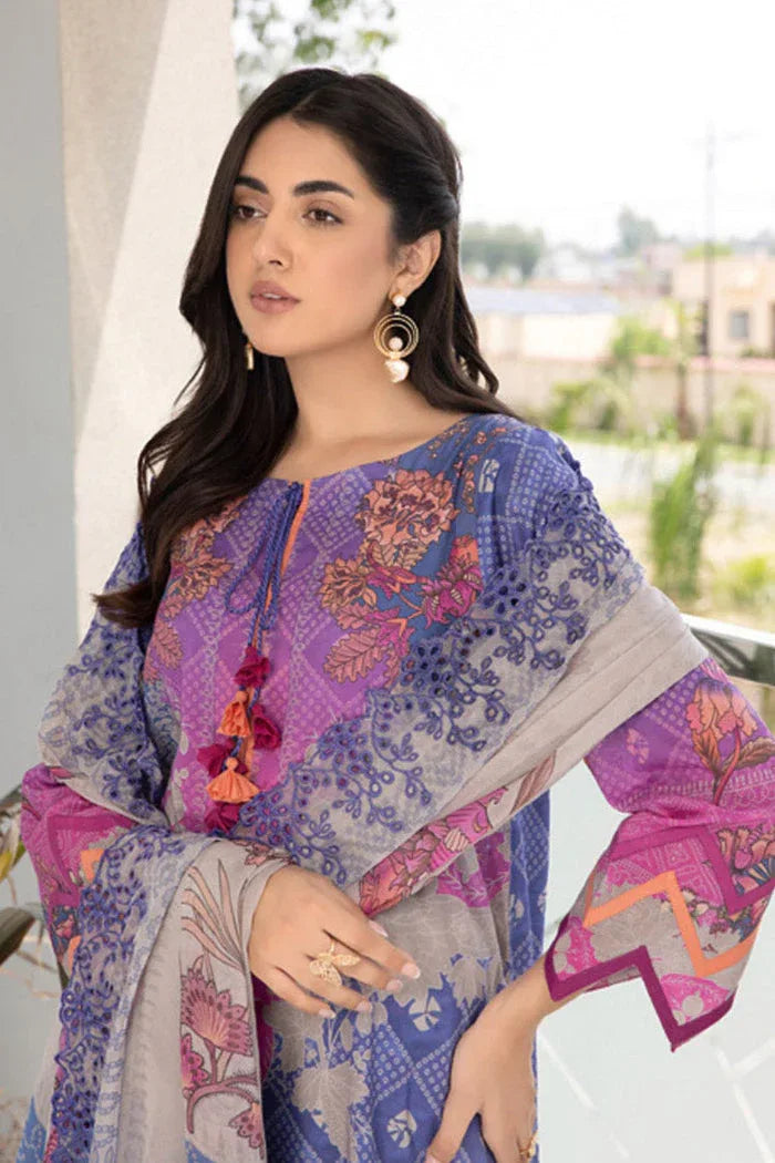 Charizma |Combination Lawn Collection | CC-31 - Rang-e-Khaas