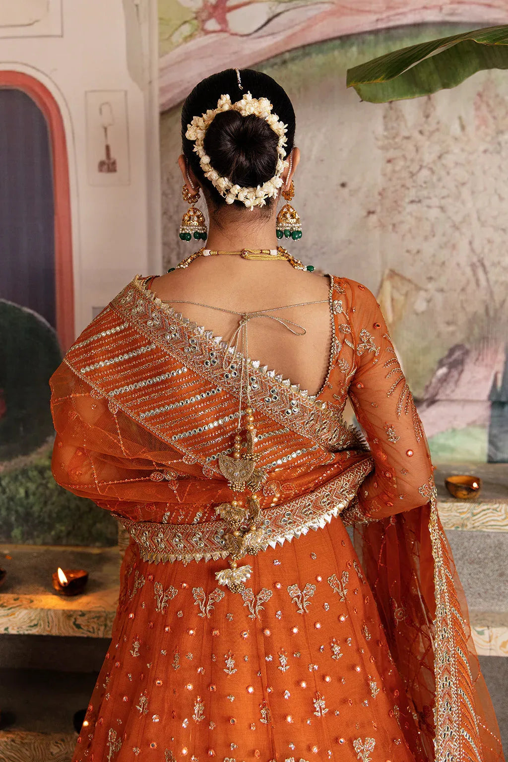 Afrozeh Shehnai Wedding Formal 3Pc Suit AFS-23-V1-01 Dilaab - Rang-e-Khaas