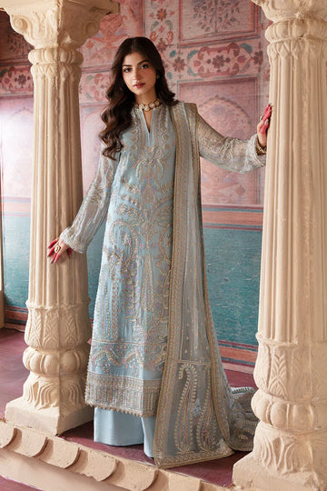 Afrozeh Shehnai Wedding Formal 3Pc Suit AFS-23-V1-04 Roop - Rang-e-Khaas