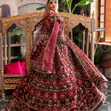 Afrozeh Shehnai Wedding Formal 3Pc Suit AFS-23-V1-06 Tabeer