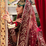 Afrozeh Shehnai Wedding Formal 3Pc Suit AFS-23-V1-06 Tabeer