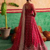 Afrozeh Shehnai Wedding Formal 3Pc Suit AFS-23-V1-07 Gulabposh