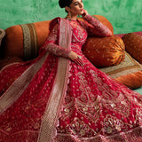 Afrozeh Shehnai Wedding Formal 3Pc Suit AFS-23-V1-07 Gulabposh