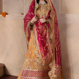 Afrozeh Shehnai Wedding Formal 3Pc Suit AFS-23-V1-08 Zari