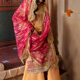 Afrozeh Shehnai Wedding Formal 3Pc Suit AFS-23-V1-08 Zari
