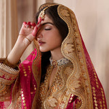 Afrozeh Shehnai Wedding Formal 3Pc Suit AFS-23-V1-08 Zari