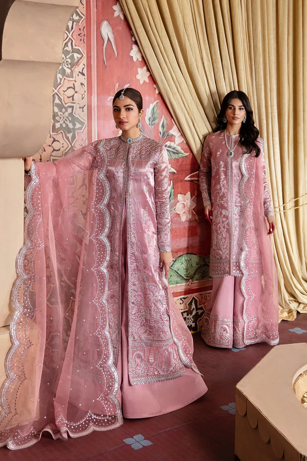 Afrozeh Shehnai Wedding Formal 3Pc Suit AFS-23-V1-10 Nirmala - Rang-e-Khaas