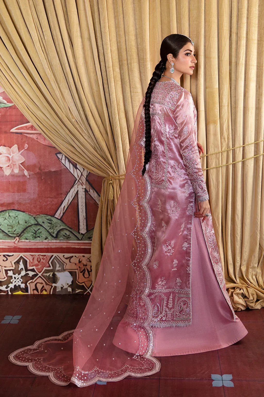 Afrozeh Shehnai Wedding Formal 3Pc Suit AFS-23-V1-10 Nirmala - Rang-e-Khaas